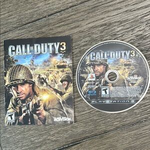 Call of Duty 3 for PlayStation 3 - Black